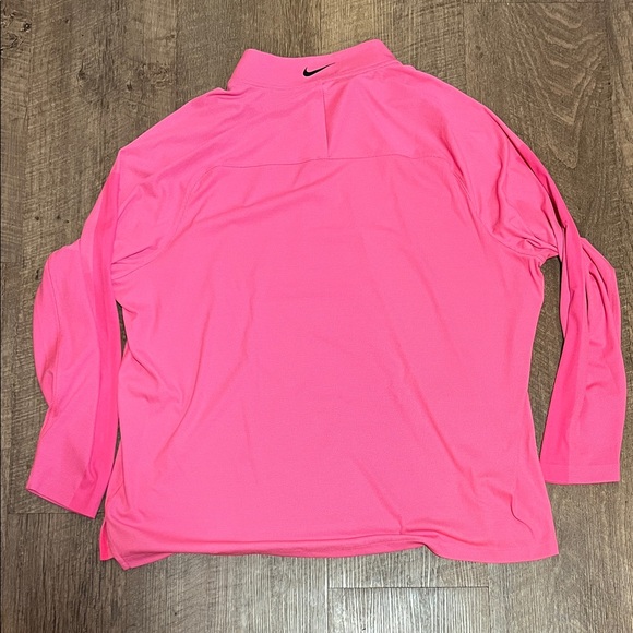 Nike Gulf Golf Pink 3/4 Zip Up - Picture 4 of 6